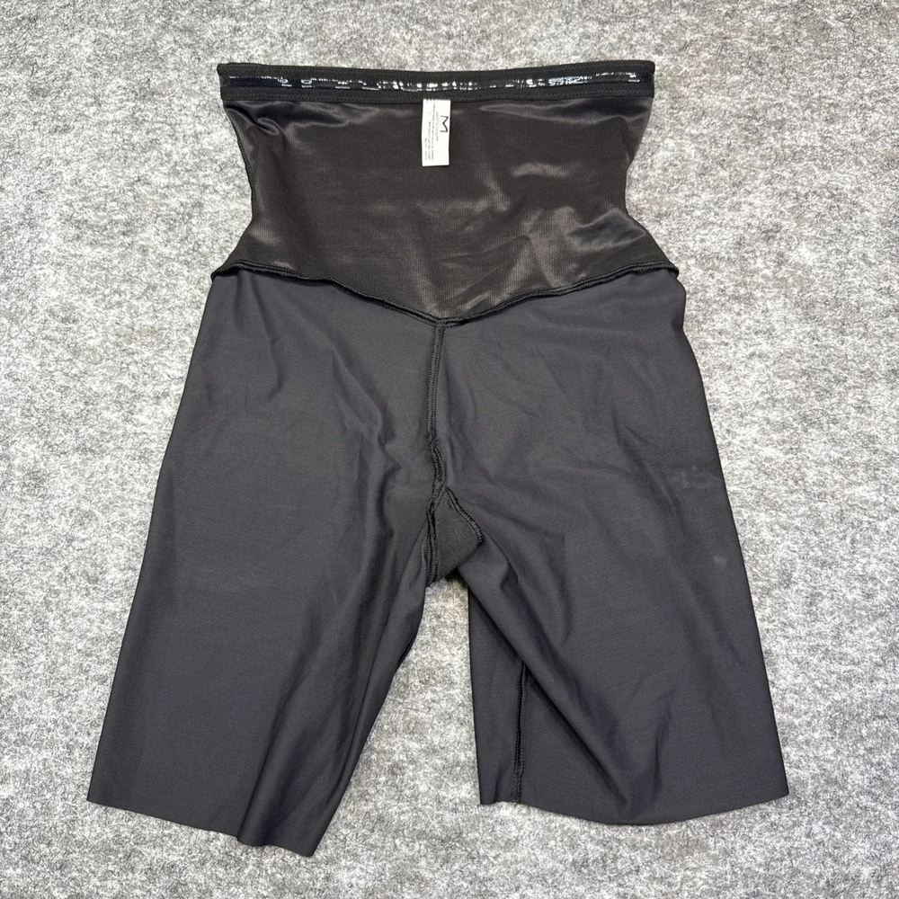 NWT Maidenform Firm Foundations High Waist Thigh‎ Slimmer shapewear black medium